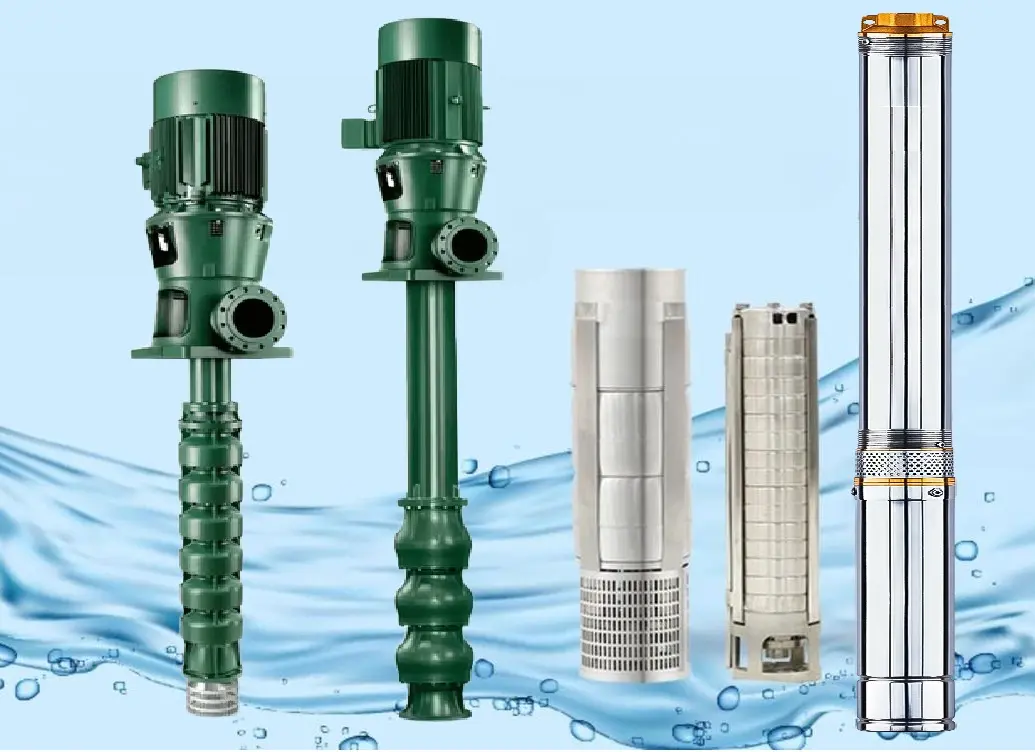 vertical motor deep well pumps